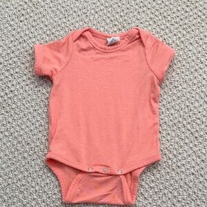 Kate Quinn Coral Short Sleeve Bodysuit
